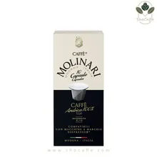 کپسول قهوه نسپرسو مولیناری صددرصد عربیکا Molinari 100% Arabica کپسول قهوه نسپرسو مولیناری صددرصد عربیکا Molinari 100% Arabica